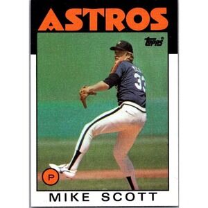1986 Topps #268 Mike Scott